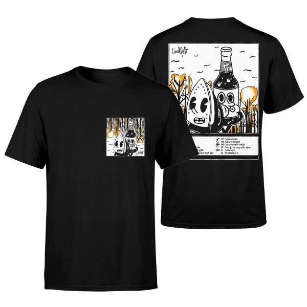 T-Shirt - Bügli Album-Cover, schwarz