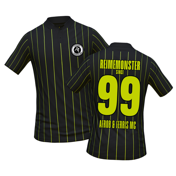 Custom-Trikot - Reimemonster, schwarz