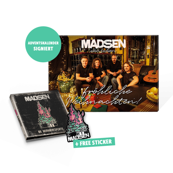 Bundle - CD + Adventskalender - Die Weihnachtsplatte - handsigniert