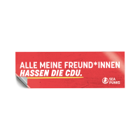 Sea Punks - Alle meine Freund*innen hassen die CDU Sticker Set Sea Punks - Alle meine Freund*innen hassen die CDU Sticker Set