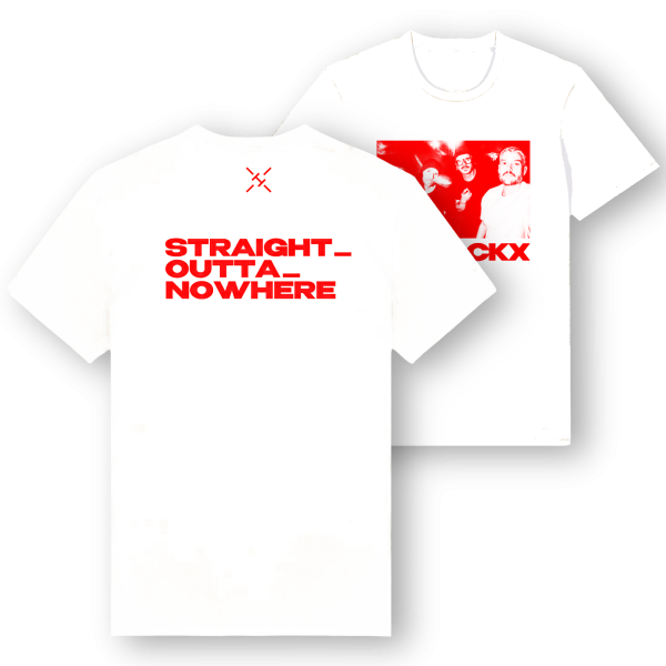 T-Shirt - STRAIGHT_OUTTA_NOWHERE, weiss