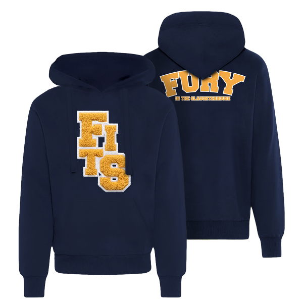 Premium Custom Hoodie - FITS, navy
