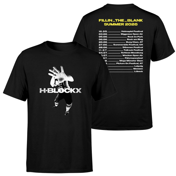T-Shirt - Festival-Sommer 2026, schwarz