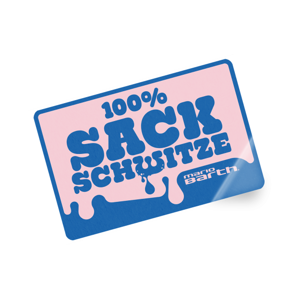 Sticker - 100 % Sackschwitze (LIMITED EDITION)