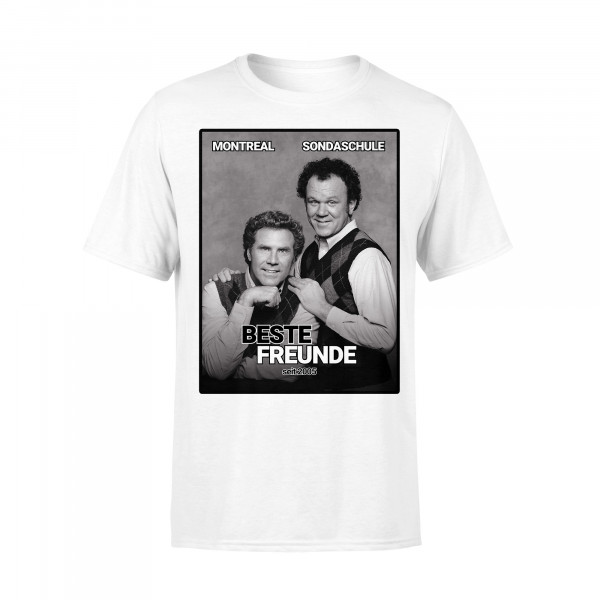 T-Shirt - 15 Jahre Freundschaft Montreal-Sondaschule, weiss