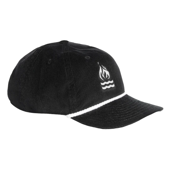 Cap - Classic, black (Cord / Snapback)
