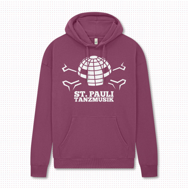 Hoodie - St. Pauli Tanzmusik, burgundy