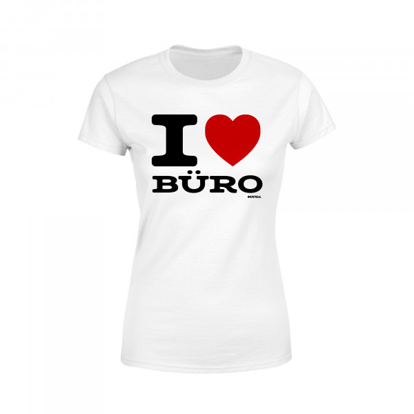 Girlie - I Love Büro, weiss