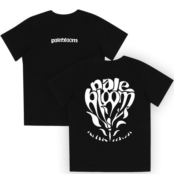 Palebloom - T-Shirt - Rose, schwarz