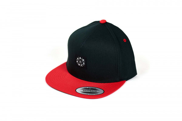 Rad Race Snapback - Black Patched