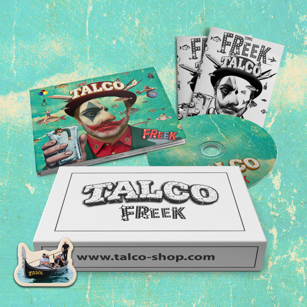 Pizzabox (CD "Freek" - 16-Song Digipack, Comic, Magnet)