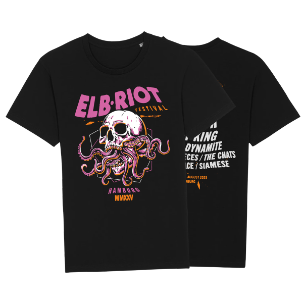 Unisex-Shirt - Skull ER '25, schwarz