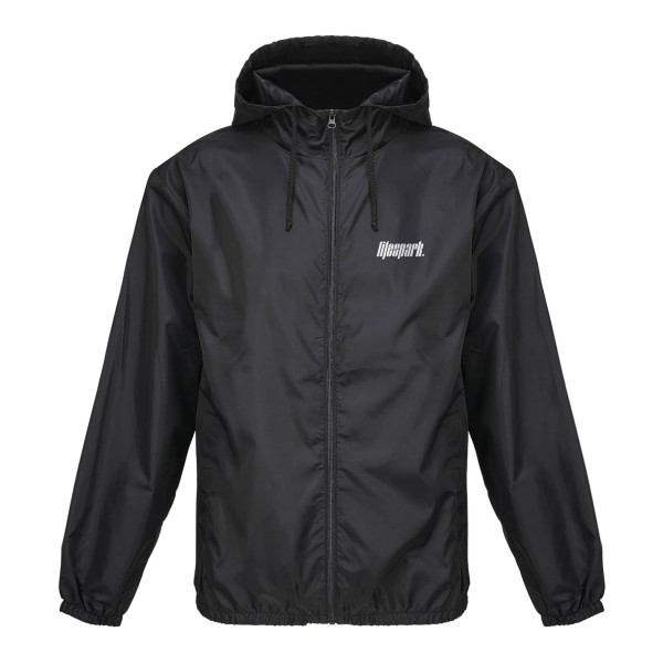Lifespark - Windbreaker - Everglow, schwarz
