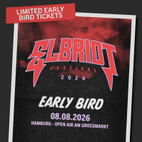 Elbriot Festivalticket - 08.08.2026 - Early Bird