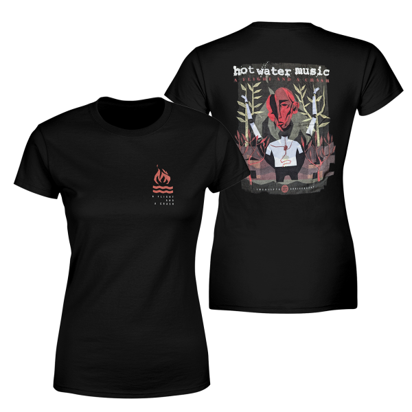 Girl Shirt - A Flight And A Crash, black
