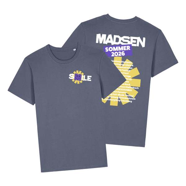 CD (Pappschuber) + T-Shirt - Sommer 2026, blue grey - handsigniert