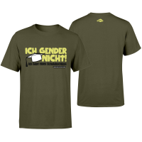 Männer Shirt - Ich gender nicht ich habe einen Schulabschluss Männer Shirt - Ich gender nicht ich habe einen Schulabschluss
