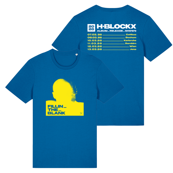 T-Shirt - Release-Tour 2026, blau