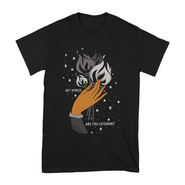 T-Shirt - Rooftops, black