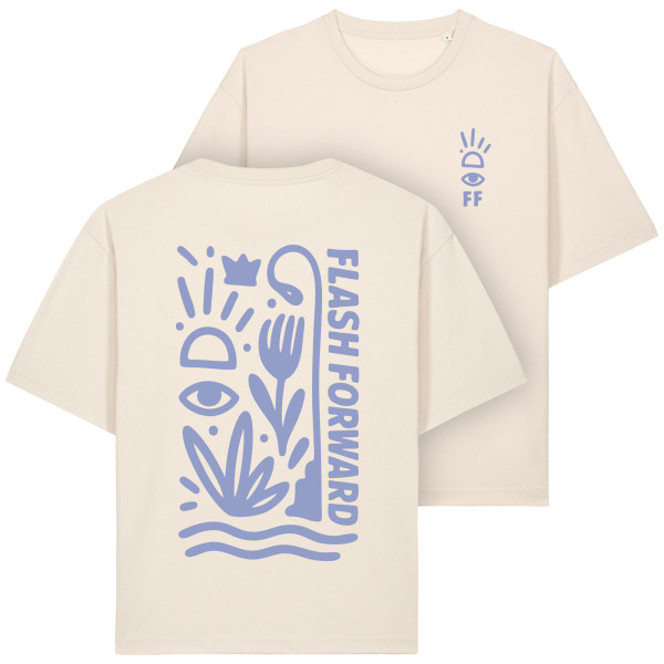 Flash Forward - T-Shirt - Scribble, natural