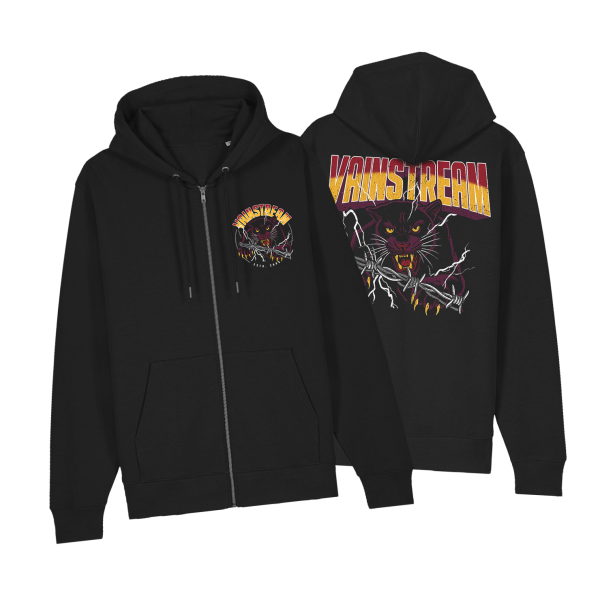 Zip-Hoodie - Panther VS 2026, black