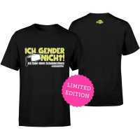 Männer Shirt "Limited Edition" - Ich gender nicht ich habe einen Schulabschluss Männer Shirt "Limited Edition" - Ich gender nicht ich habe einen Schulabschluss