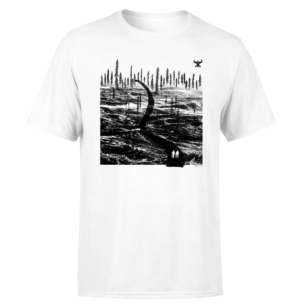 T-Shirt - Wanderlust, weiss