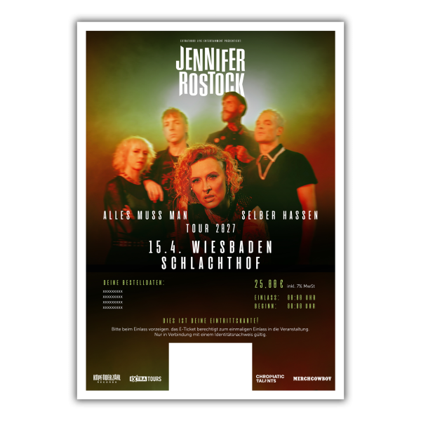 Rostock - 06.05.2027 - E-Ticket