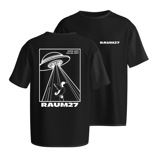 T-Shirt - Ufo, schwarz