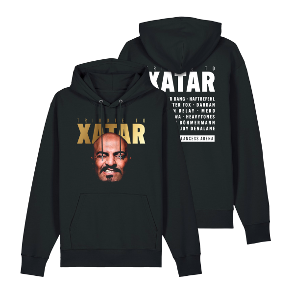 Hoodie - Line-Up, schwarz