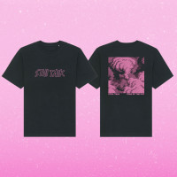 Oversized-Shirt - Sadcore, black