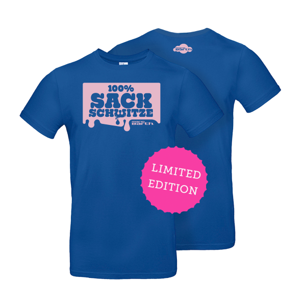 Männer Shirt - 100% Sackschwitze (LIMITED EDITION)