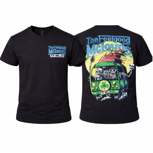 The Feelgood Mclouds - T-Shirt - Decade, schwarz