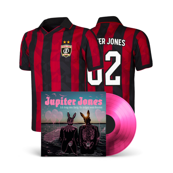 Bundle: LP (pink) - Ich trag den Sarg, Du trägst was Buntes + Trikot - signiert