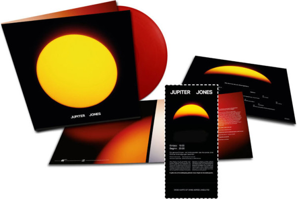 Vinyl + Ticket Bundle - Die Sonne ist ein Zwergstern (rot - LIMITIERT)