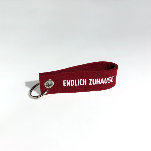 Schlüsselanhänger - Endlich Zuhause