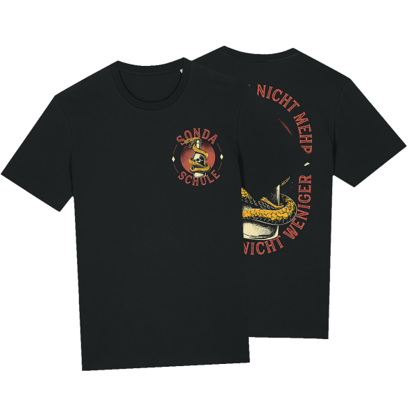 T-Shirt - Ich trink nicht mehr., schwarz-rot