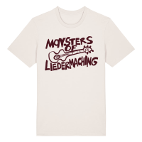 T-Shirt - Gitarren Logo, vintage weiss