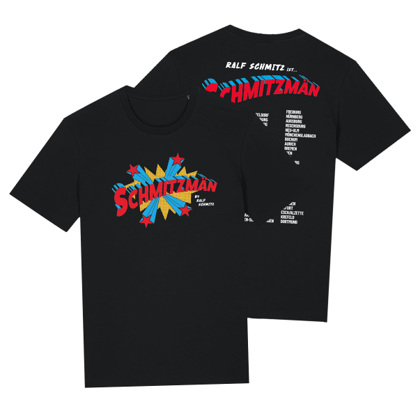 T-Shirt - Tour "Schmitzmän" 2026/2027, schwarz