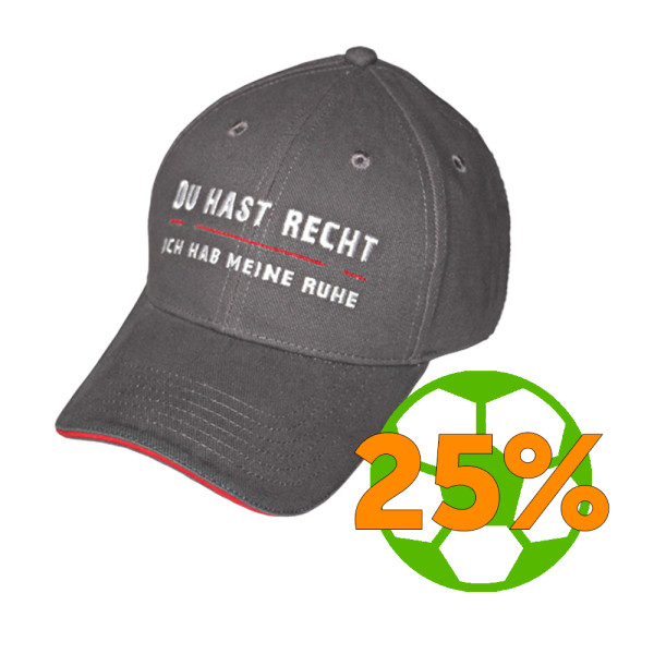 Basecap - Du hast Recht ich hab meine Ruhe
