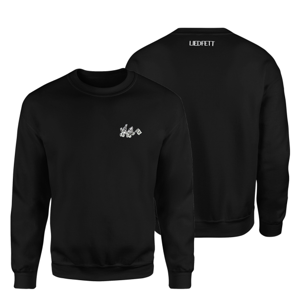 Sweater - Bügli-Flag (Stick), black