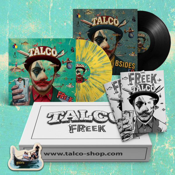 Pizzabox (Splatter LP "Freek", B-Side 12'' EP/ Picture Disc, Comic, Magnet)