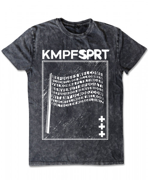 KMPFSPRT - T-Shirt - Refugees Welcome