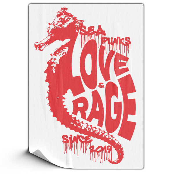 Sea Punks - Love & Rage - Sticker-Set