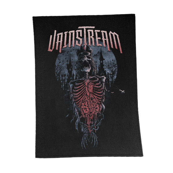 Backpatch - Skeleton, black