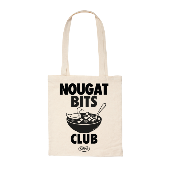 Jutebeutel - Nougat Bits Club