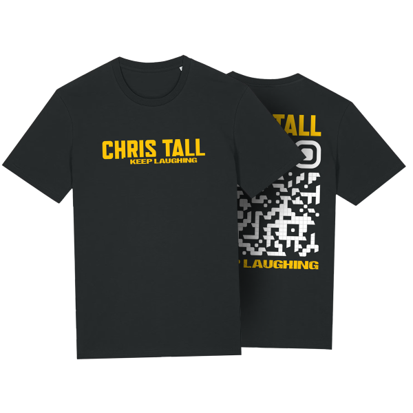 T-Shirt - QR Code, schwarz