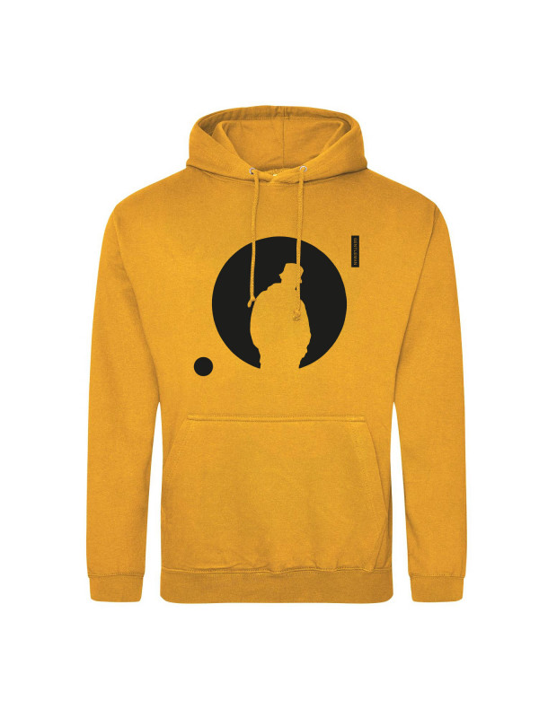 Hoodie - Silhouette, mustard