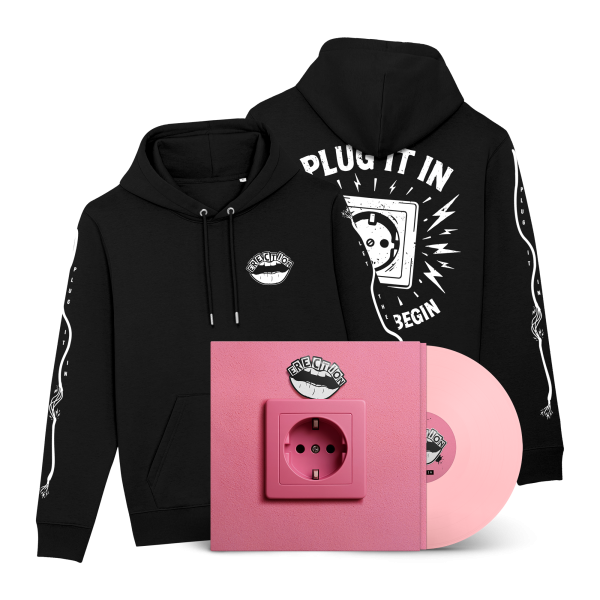 Plug It In - LP (rosa) + Hoodie