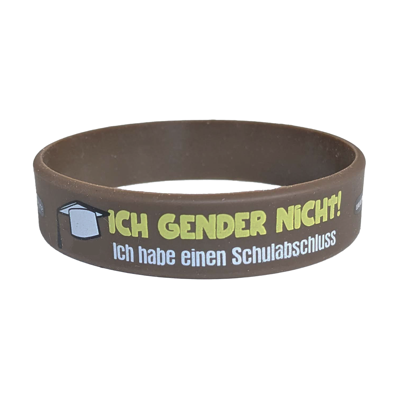 Silikonarmband Ich gender nicht ich habe einen Schulabschluss Official Mario Barth Shop